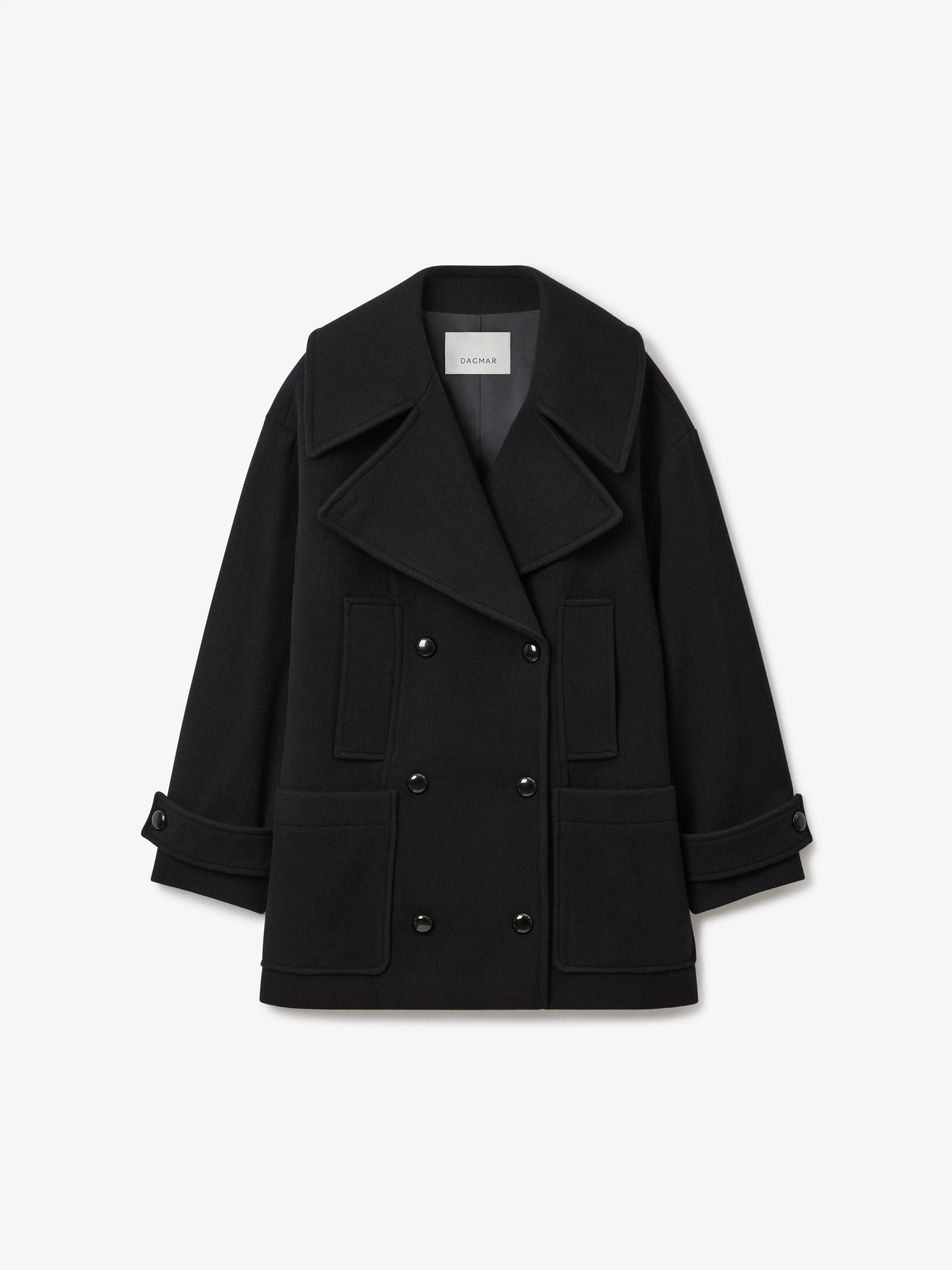 Wool Pea Coat - 1