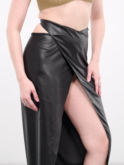 RUI Crinkle Satin Wrap Skirt outlook