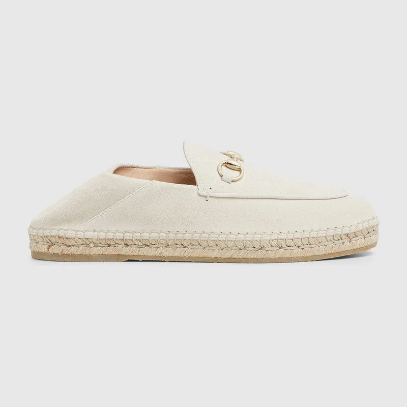 Gucci Horsebit Canvas Espadrilles - 1
