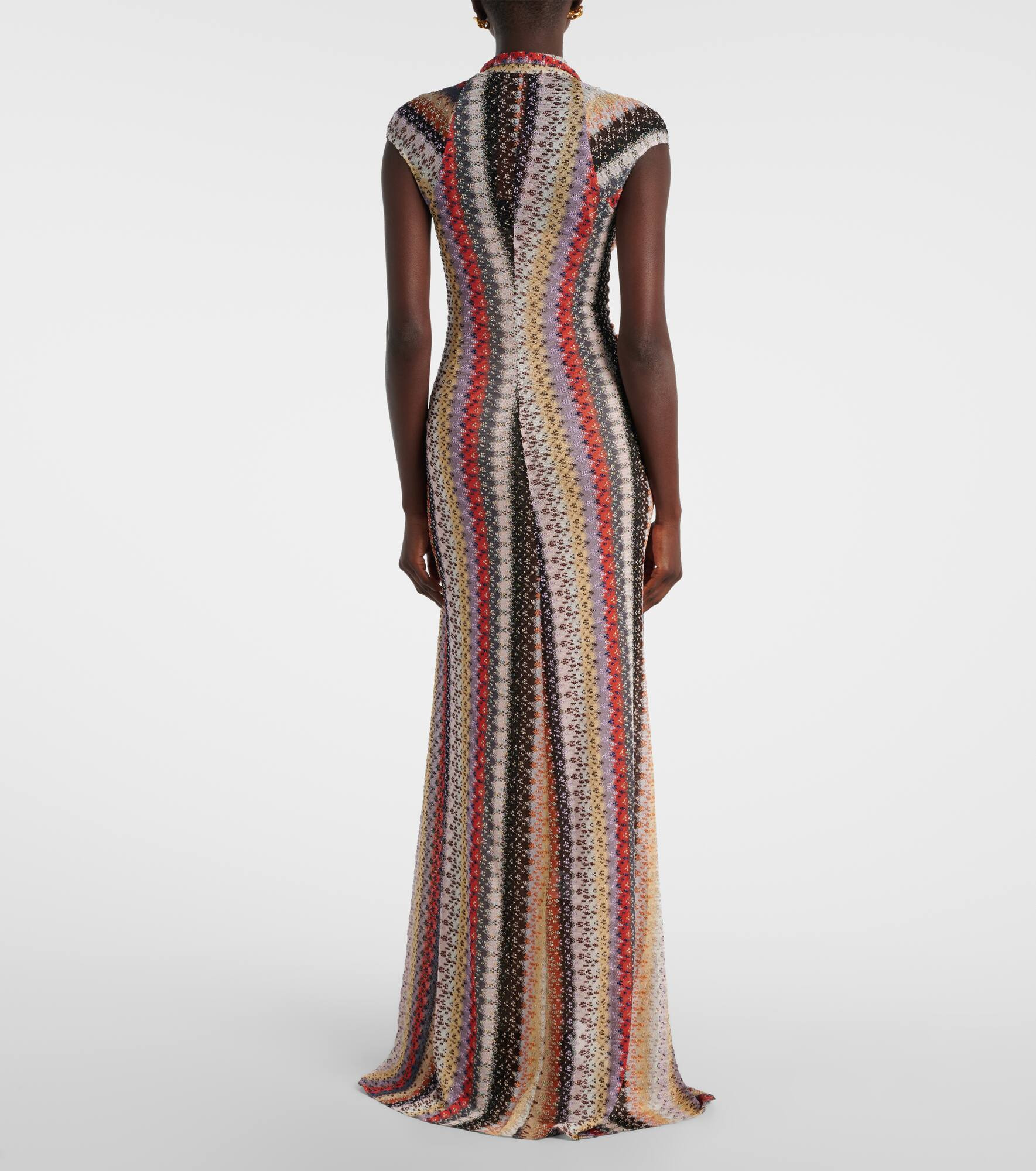 Lamé maxi dress - 3