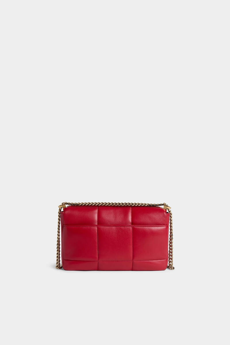 DSQUARED2 D2 STATEMENT SOFT SHOULDER BAG outlook