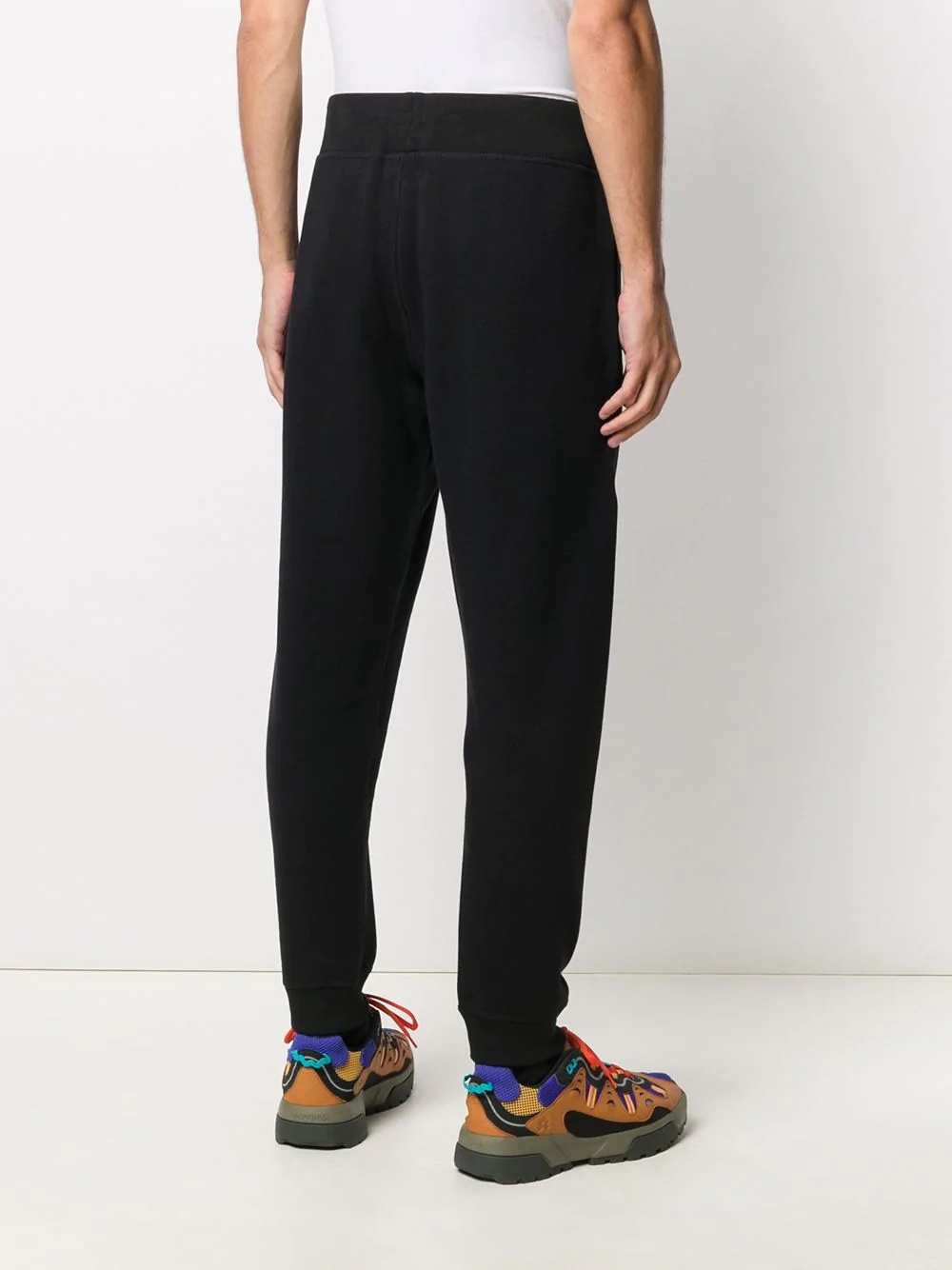 high-waisted track trousers - 4