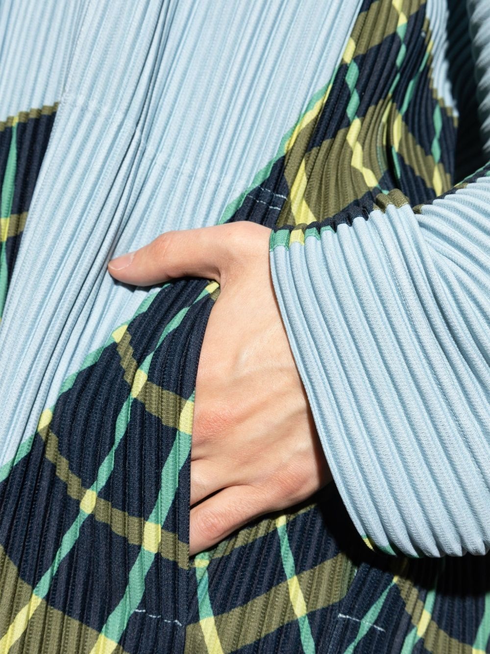 Windswept Plaid coat - 5
