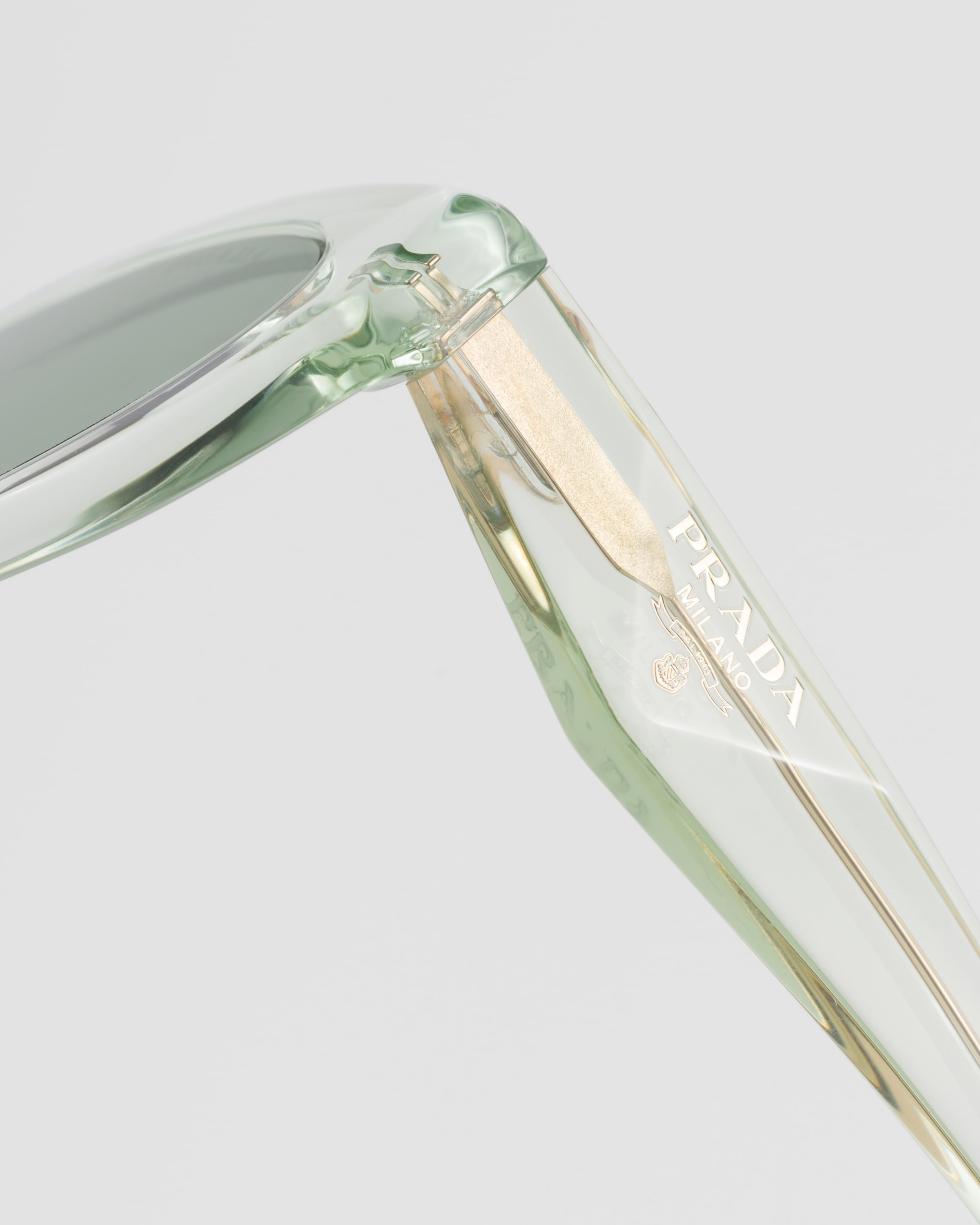 ⌘Grin⌘ 　　　PRADA➕fafa Green Symbole Sunglasses by Prada - FabFitFun