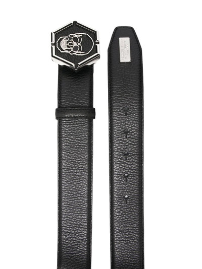 PHILIPP PLEIN skull buckle belt outlook