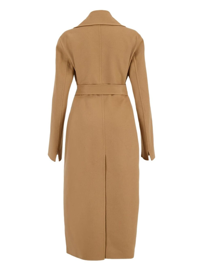 Stella McCartney wrap double-face coat outlook