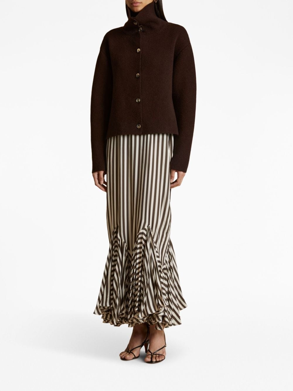 The Amrita cashmere-blend cardigan - 2
