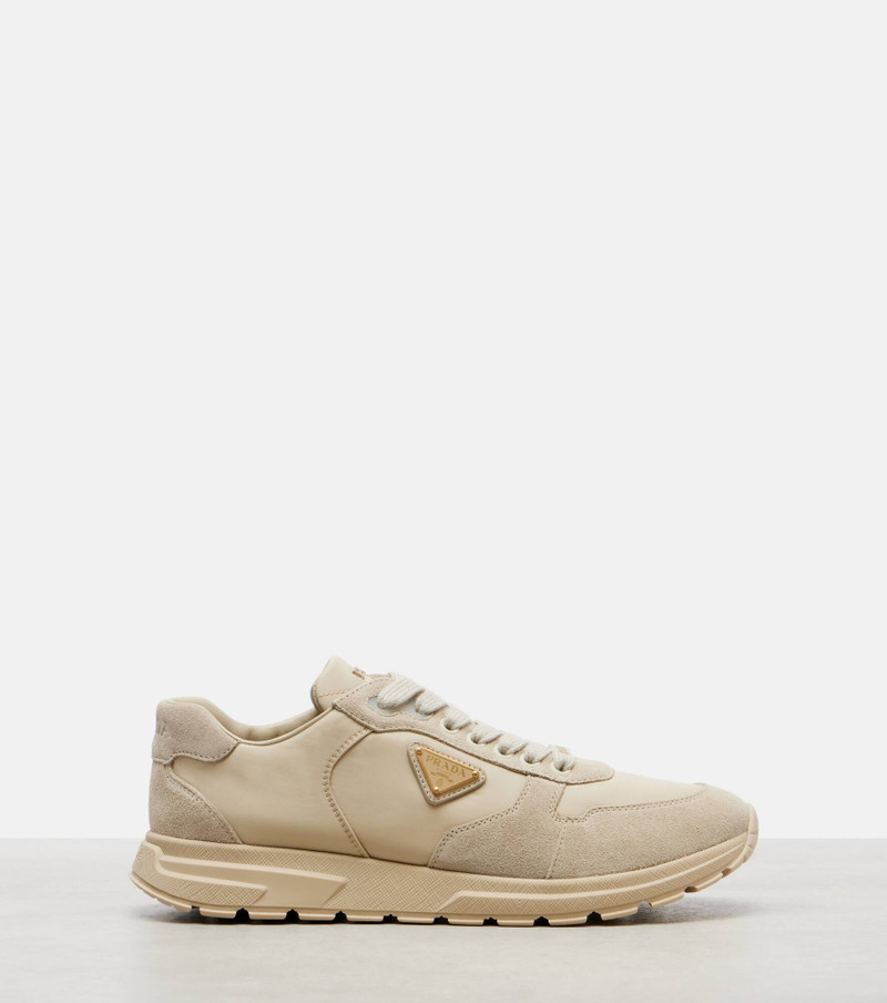 PRAX 2.0 Re-Nylon suede-trimmed sneakers 5