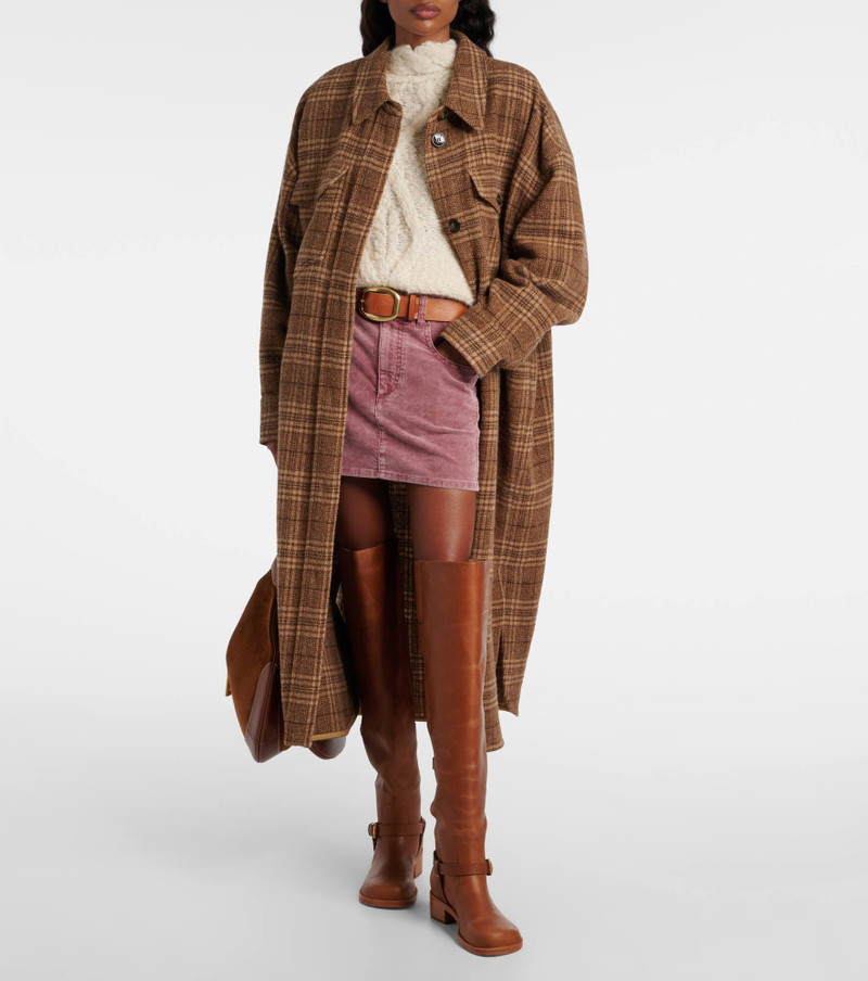 FARM RIO Leather over-the-knee boots outlook