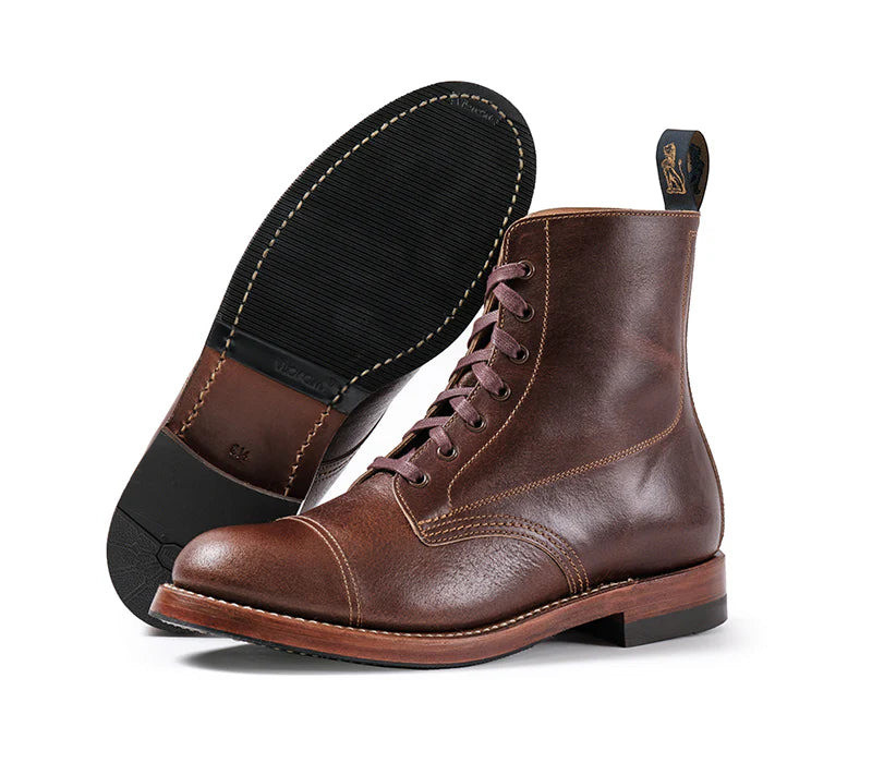 JOHN LOFGREN PRE-SALE LK-048 Montgomery Boots Horween SHF Horsehide Havana outlook