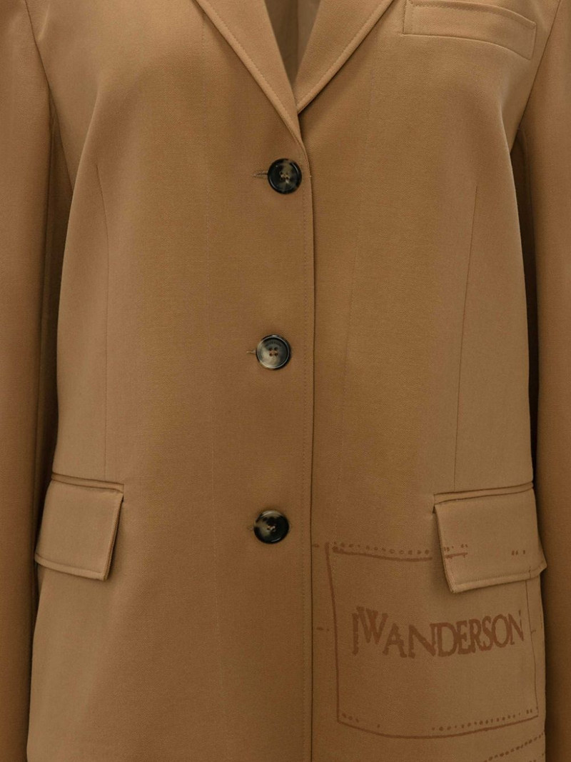 JW Anderson LOGO PRINT SB JACKET outlook