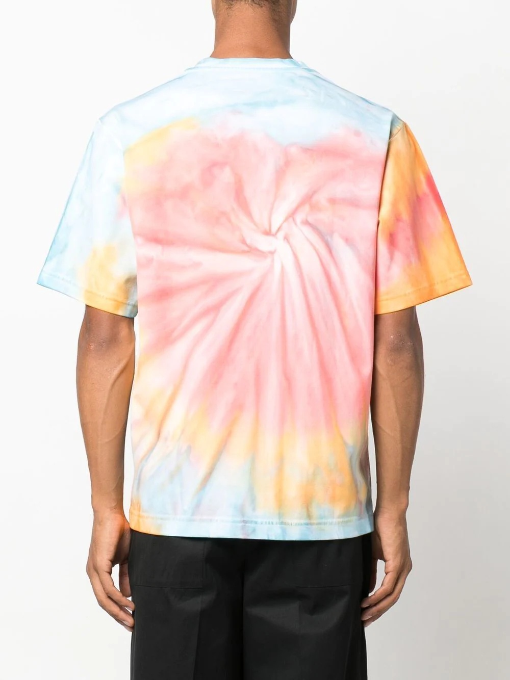 tie-dye logo-print T-shirt - 4