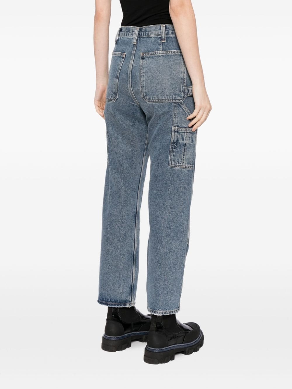 Rami high-rise straight-leg jeans - 4
