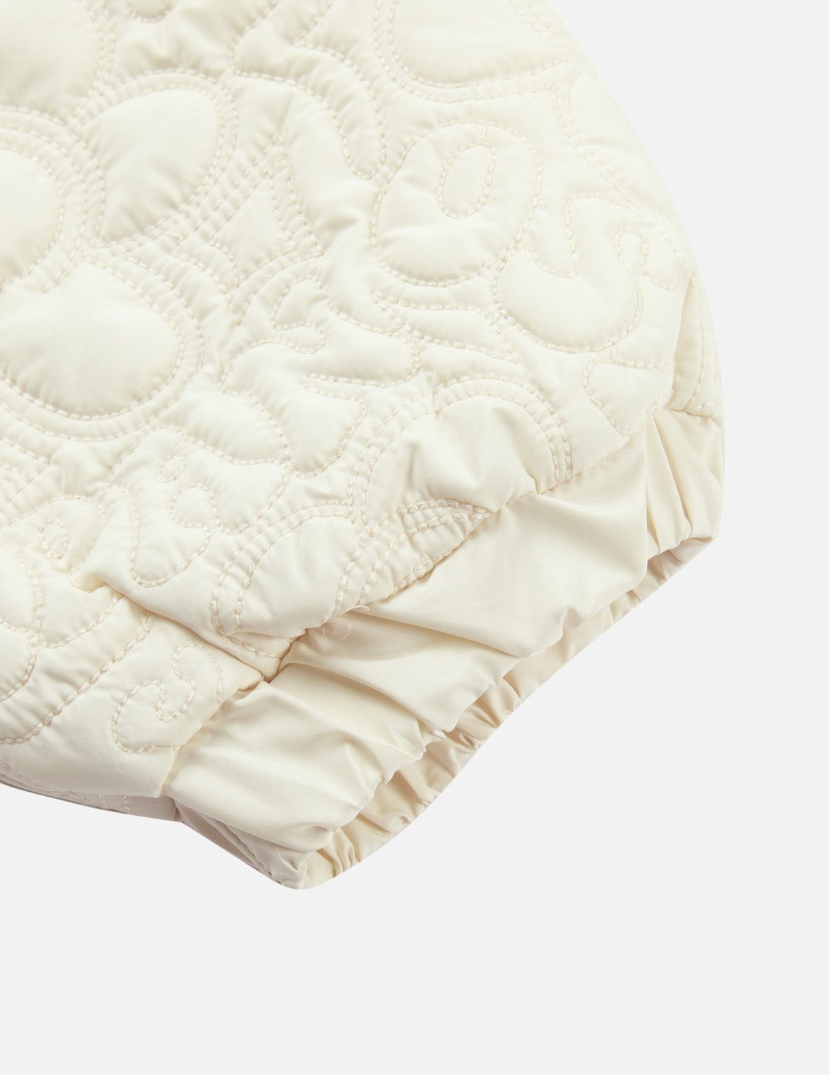 ALLOVER QUILTED SEAGULL AND FLORAL FASHION FIT JACKET - 11