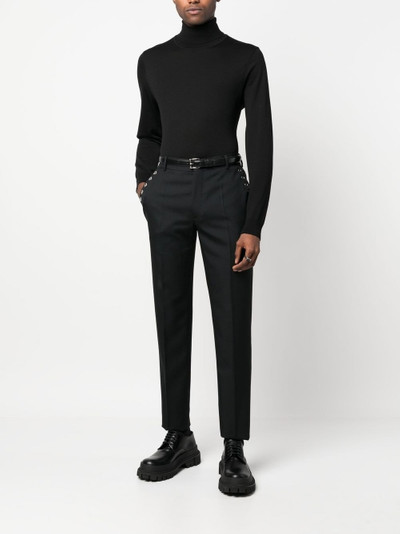 Alexander McQueen tailored eyelet-detail trousers outlook