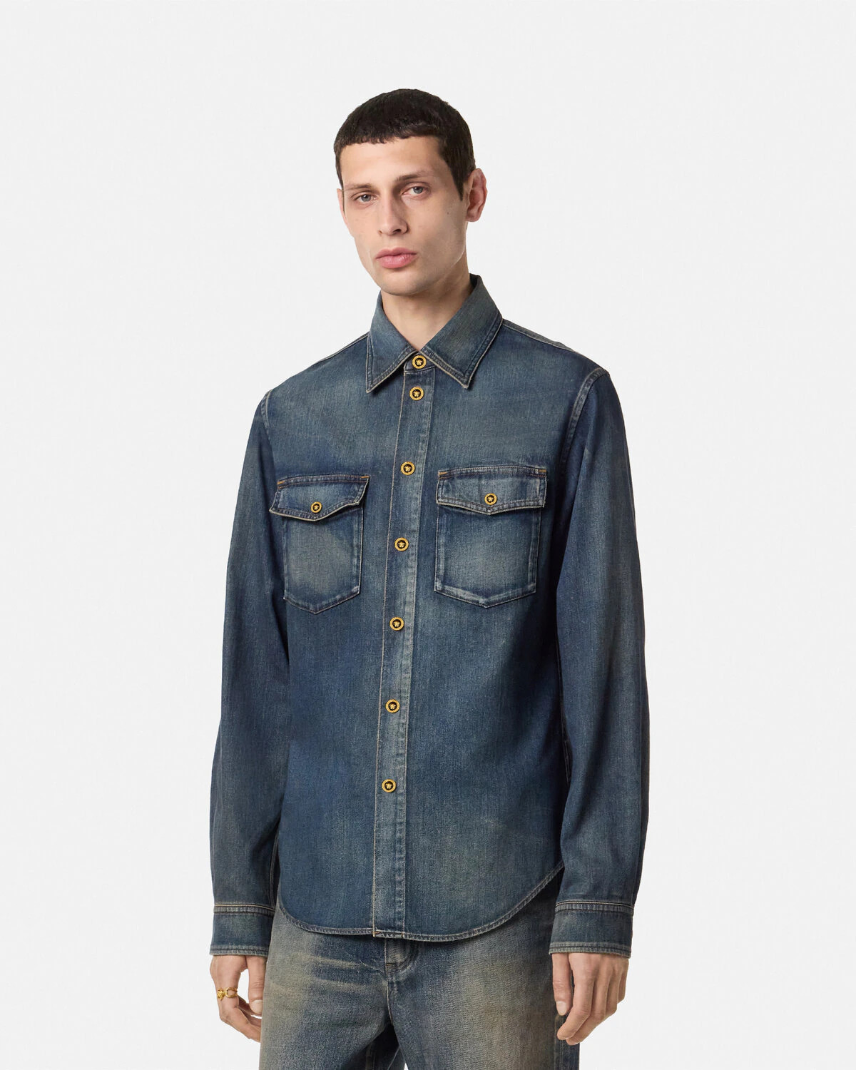 Denim Overshirt - 4