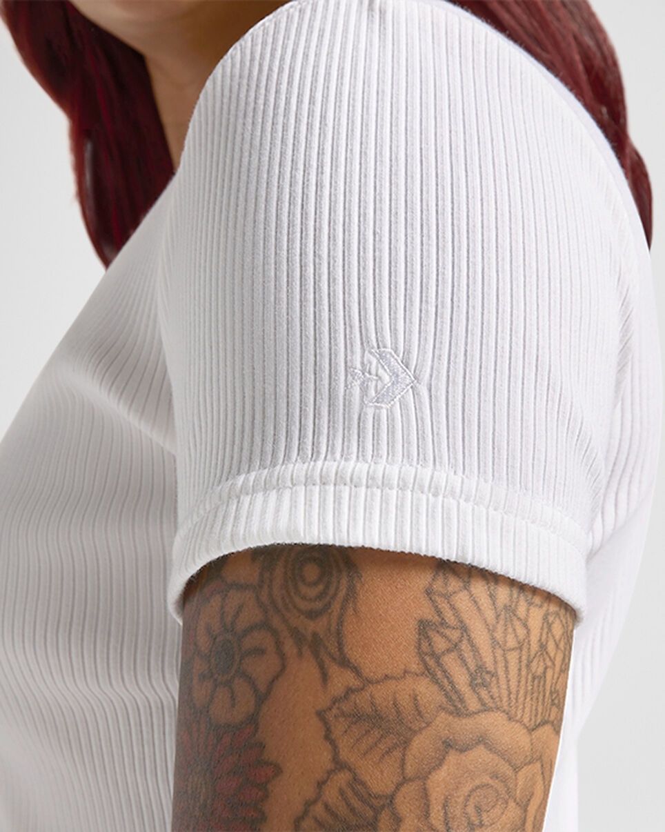 Ribbed Slim T-Shirt - 4