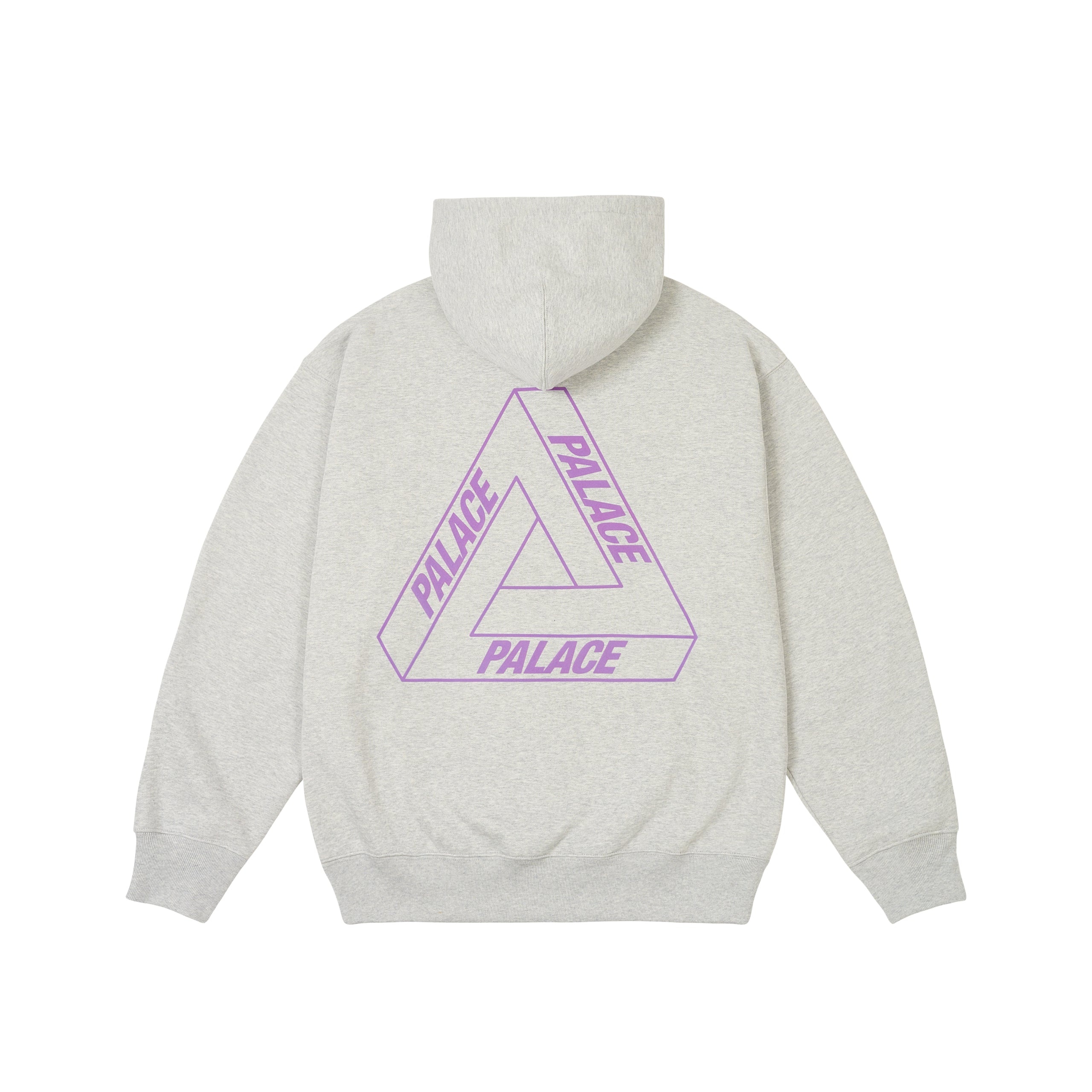 PALACE GLOW TRI-FERG HOOD GREY MARL | REVERSIBLE