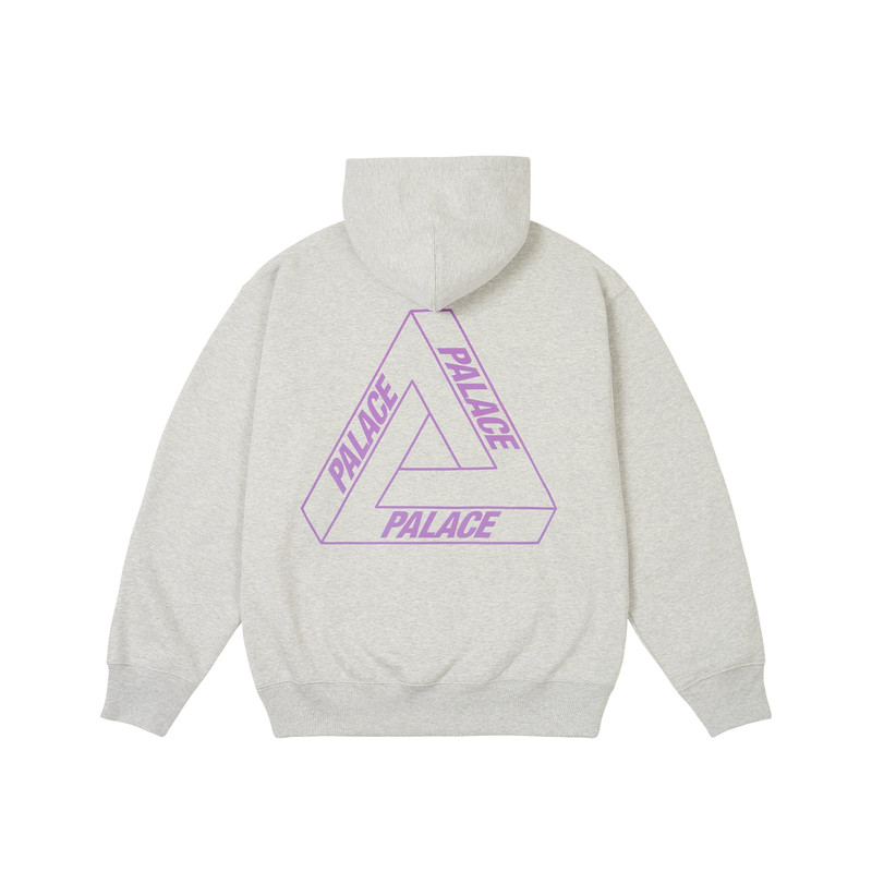 PALACE GLOW TRI-FERG HOOD GREY MARL outlook