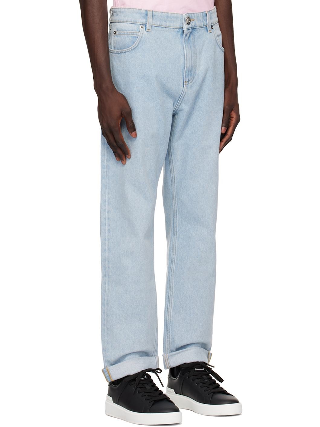 Blue Regular-Fit Jeans - 2