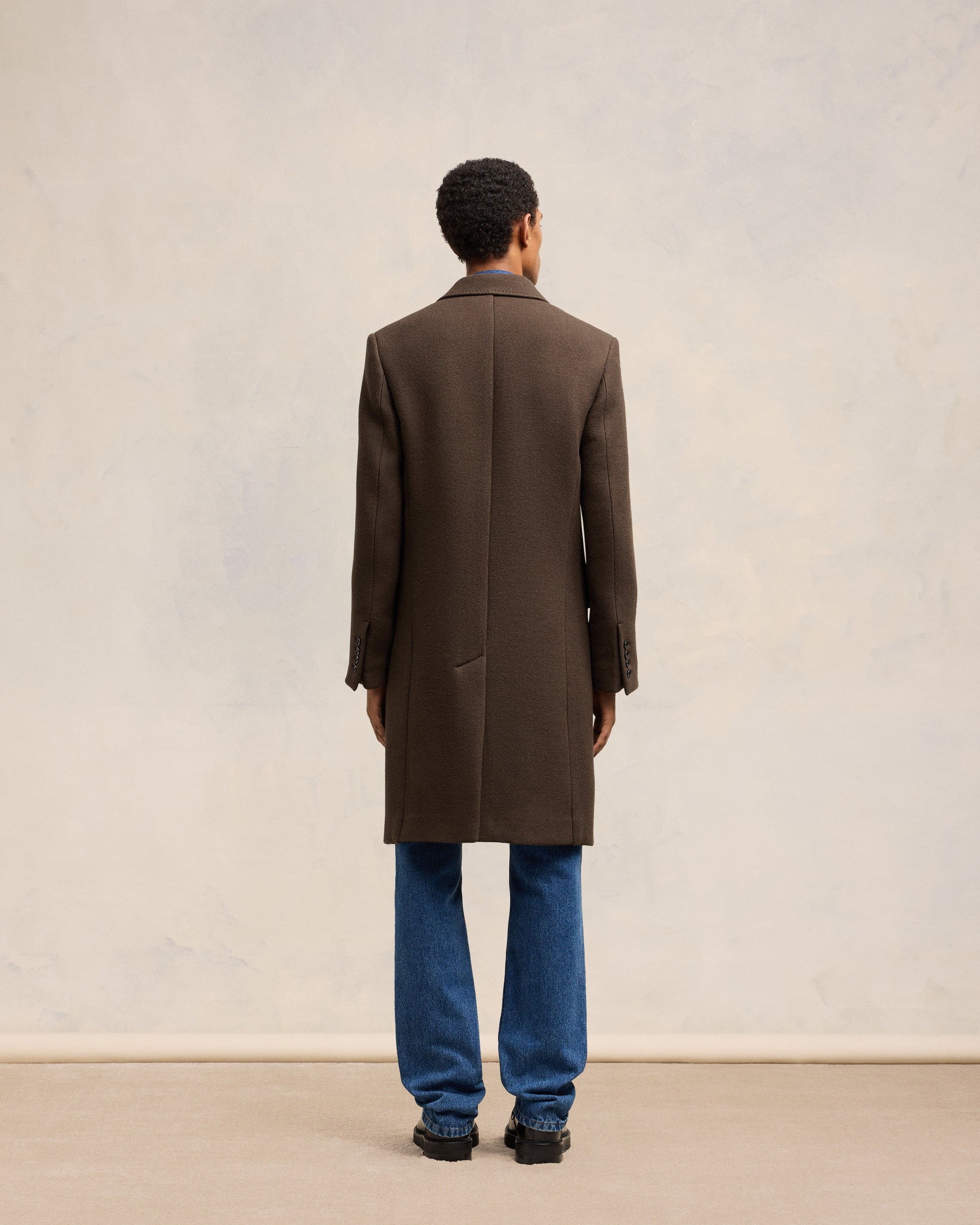 DOUBLE BREASTED COAT - 5