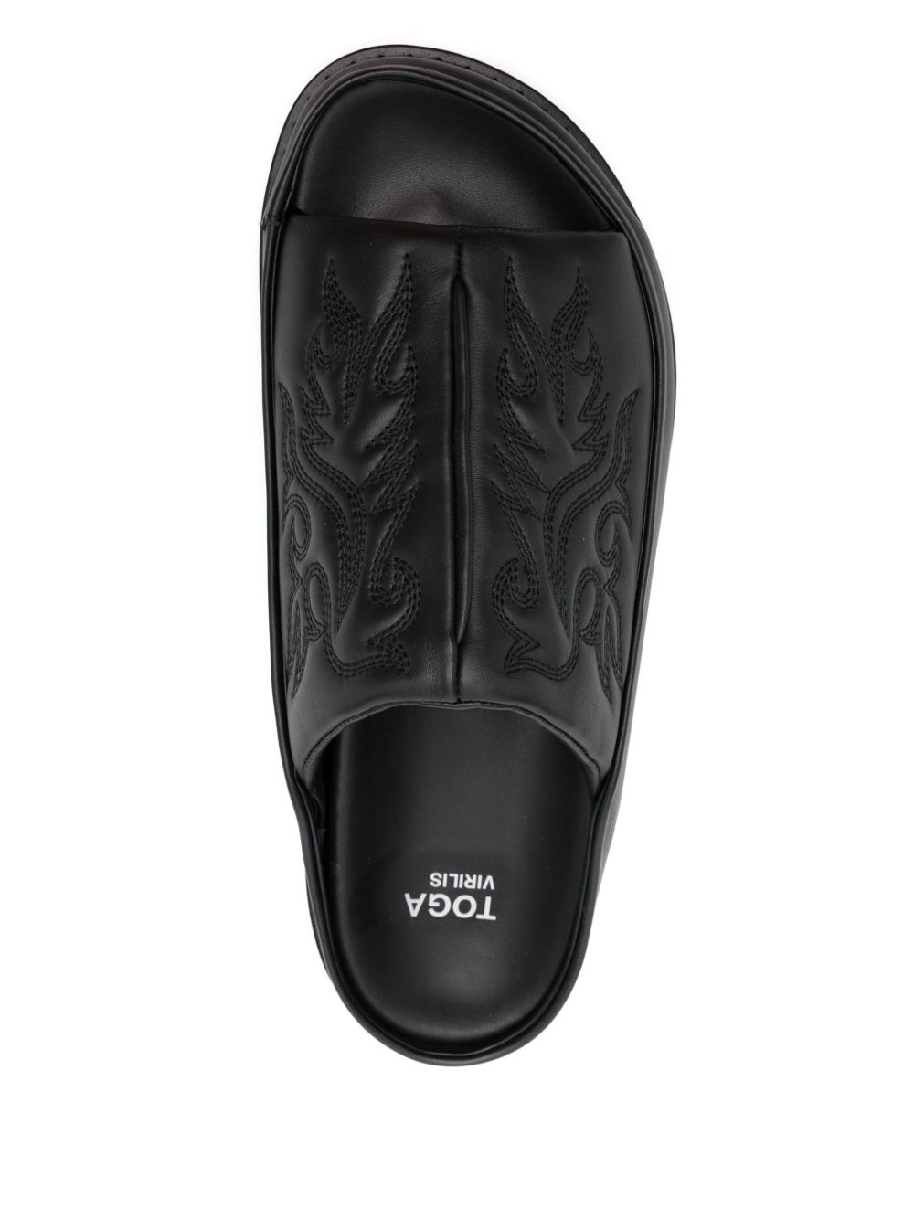 embroidered sandals - 4