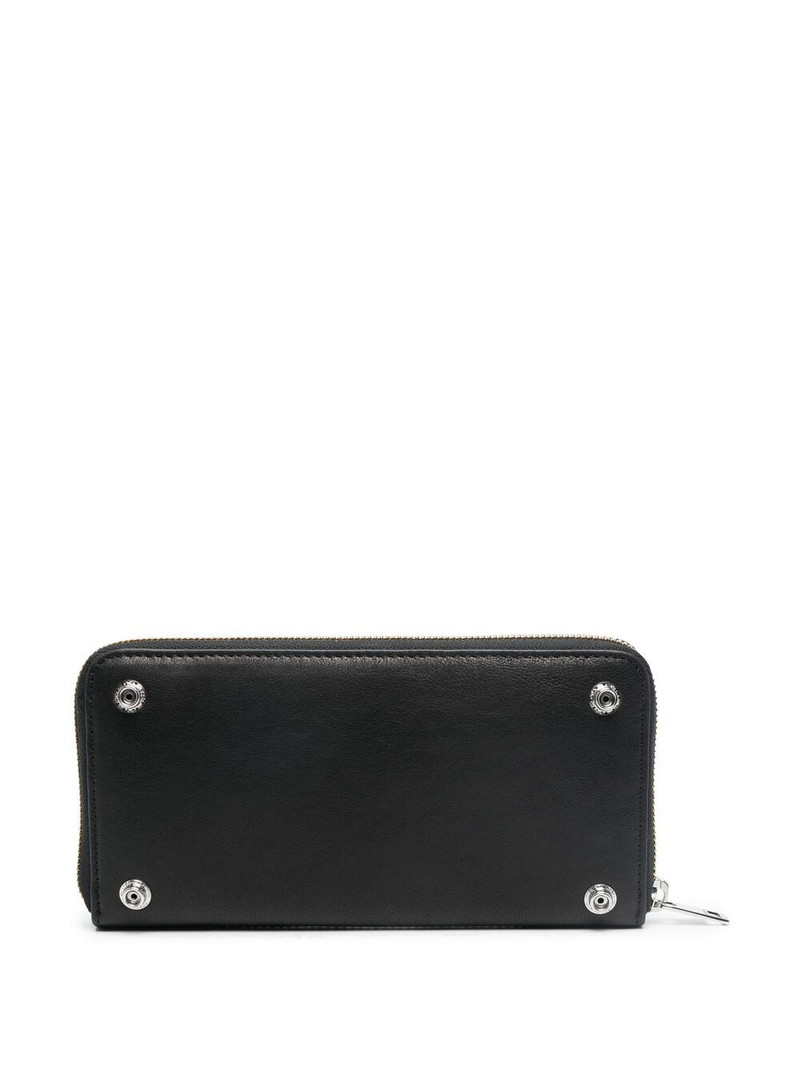 Diesel embossed-logo leather wallet outlook
