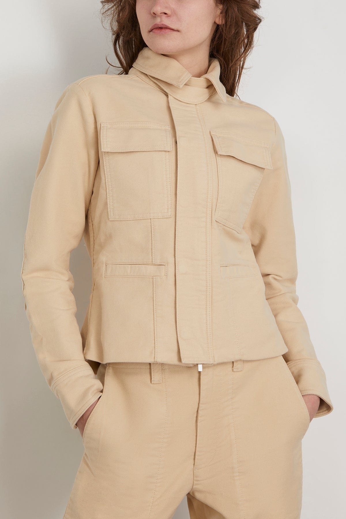 Ava Jacket in Canvas - 3