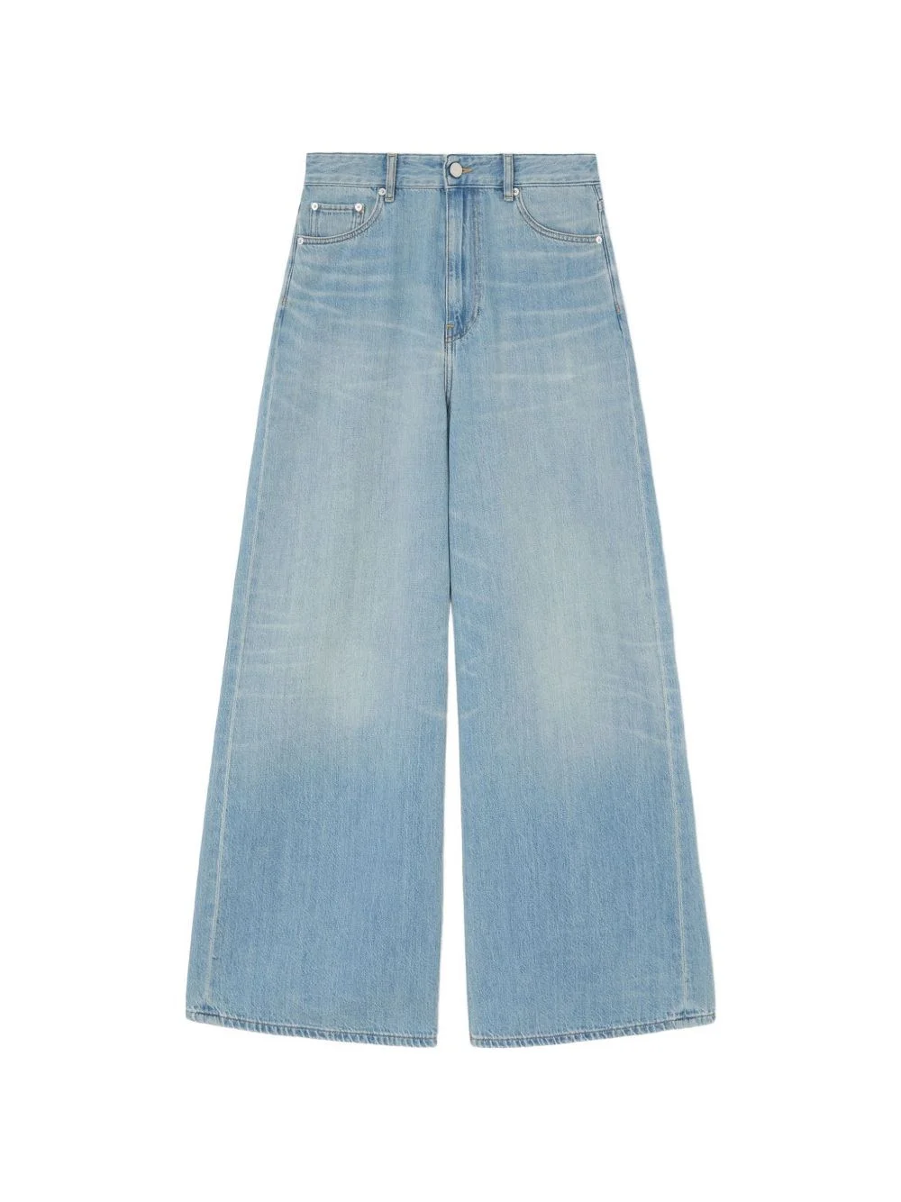 Denim cotton jeans - 1