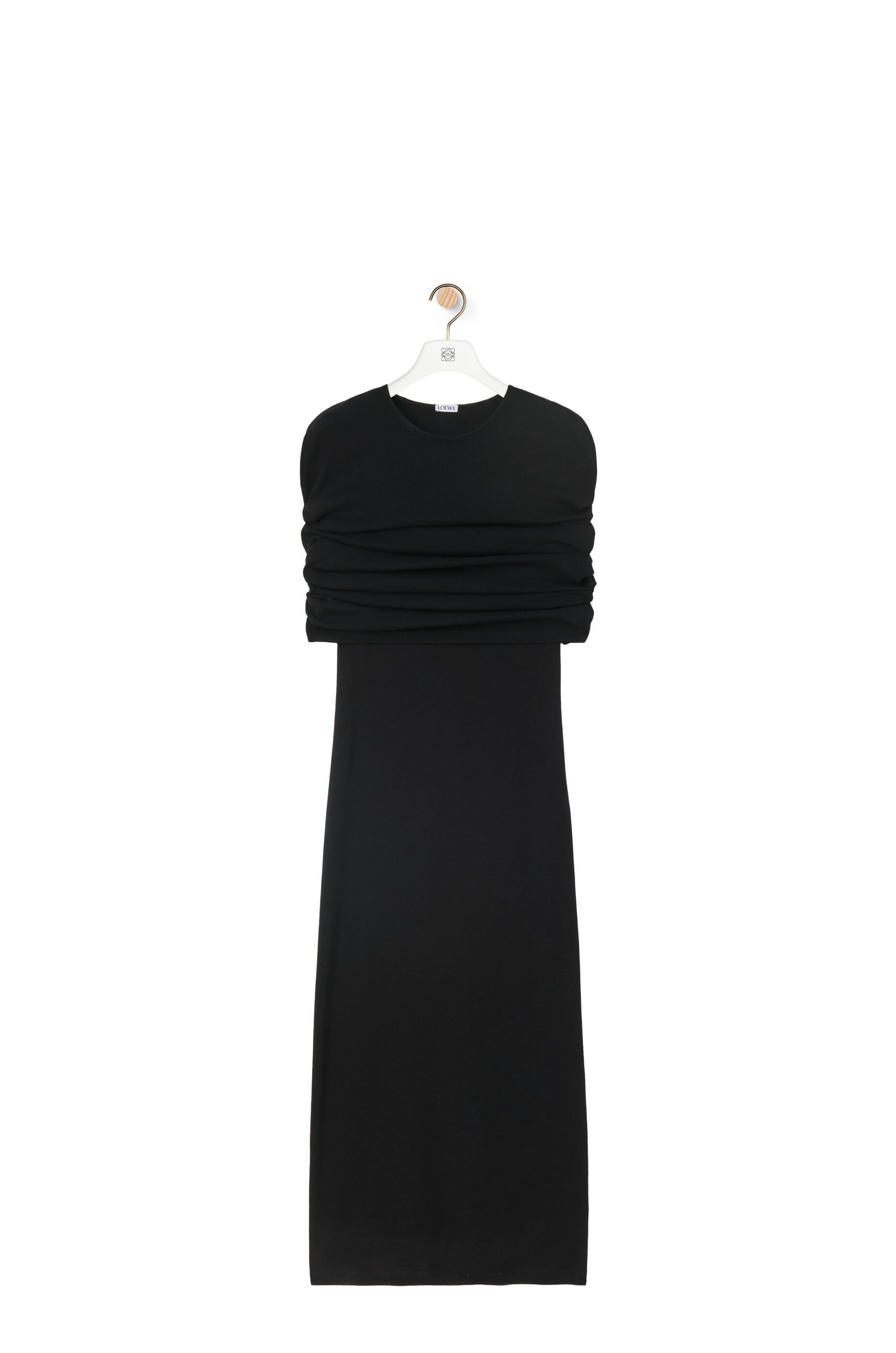 Loewe Cape tube dress in cotton | REVERSIBLE