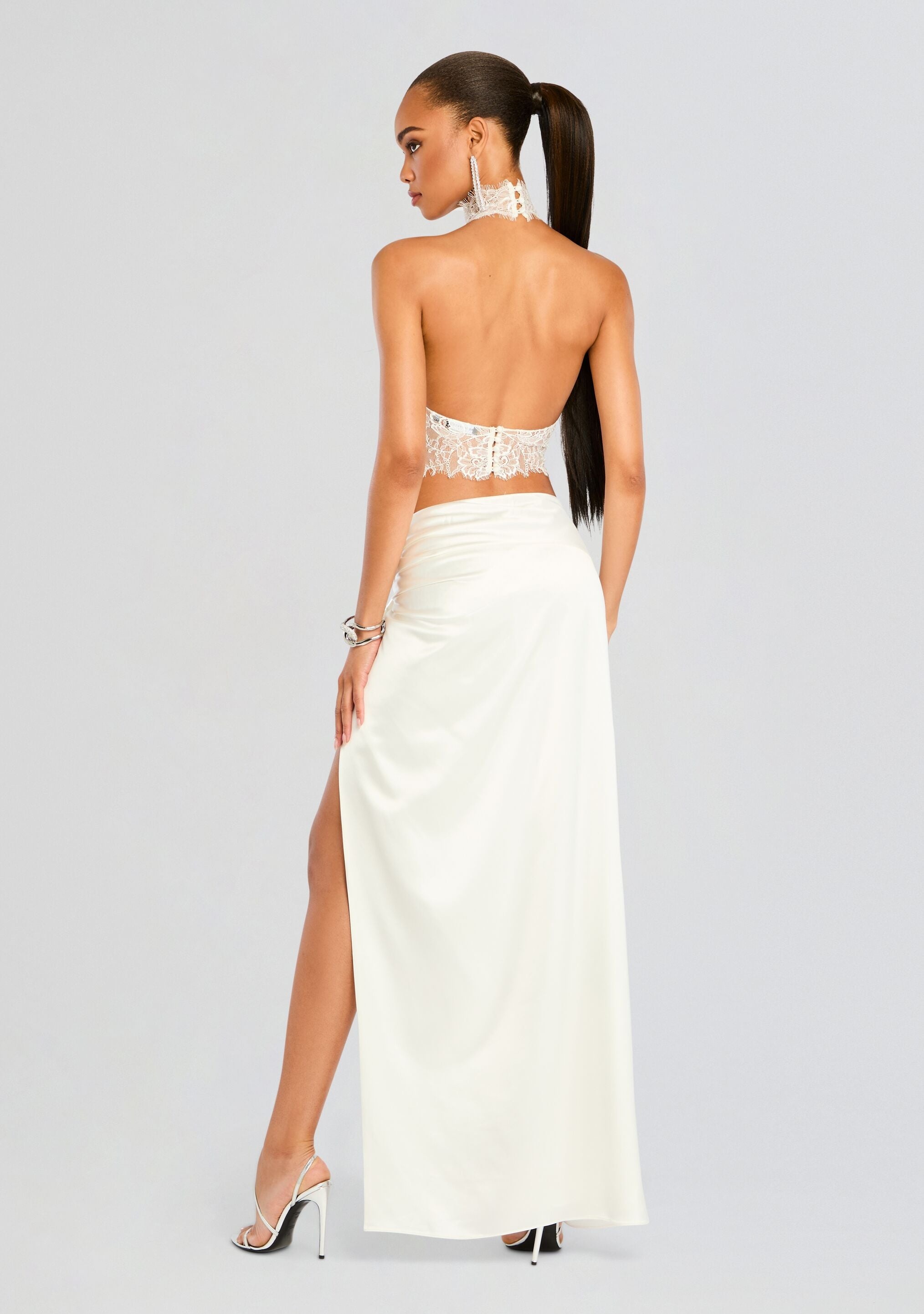 REEVE SILK MAXI SKIRT - 4