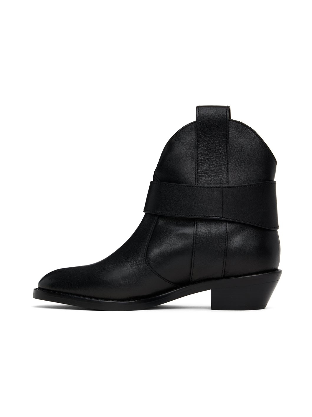 Black New Ring Line Boots - 3