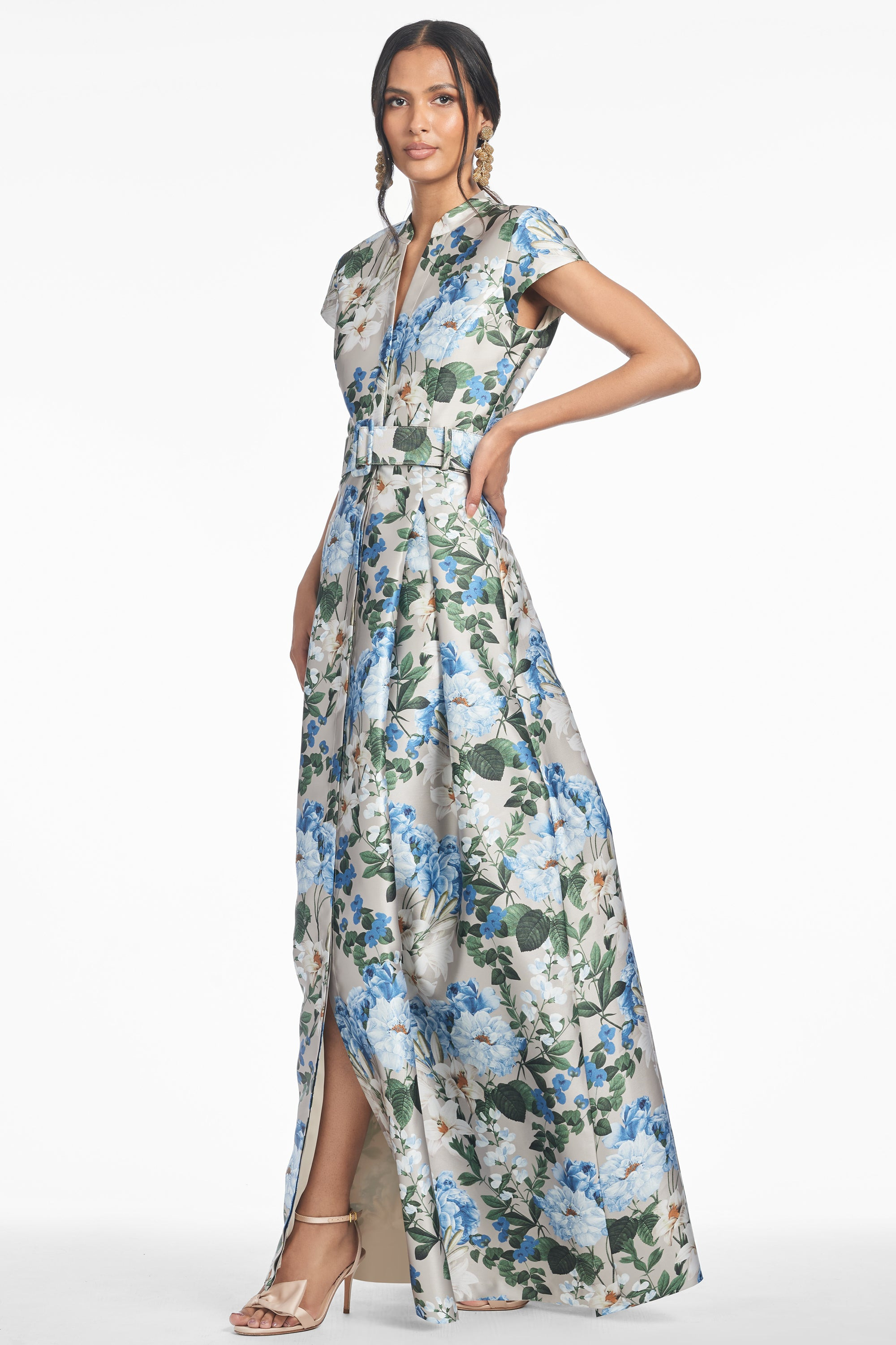 MARTA GOWN - DUNE AND DUSK PETALS - 2