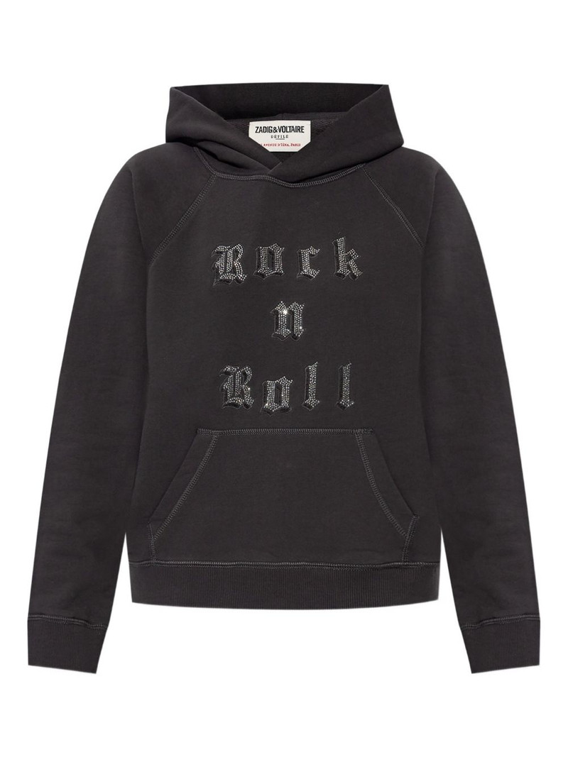 graphic-print hoodie 1
