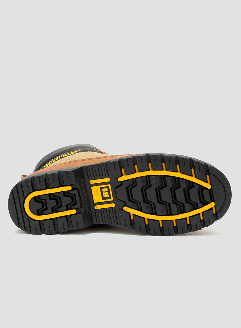 CAT Footwear x Nigel Cabourn Utah Zip in Bison 7