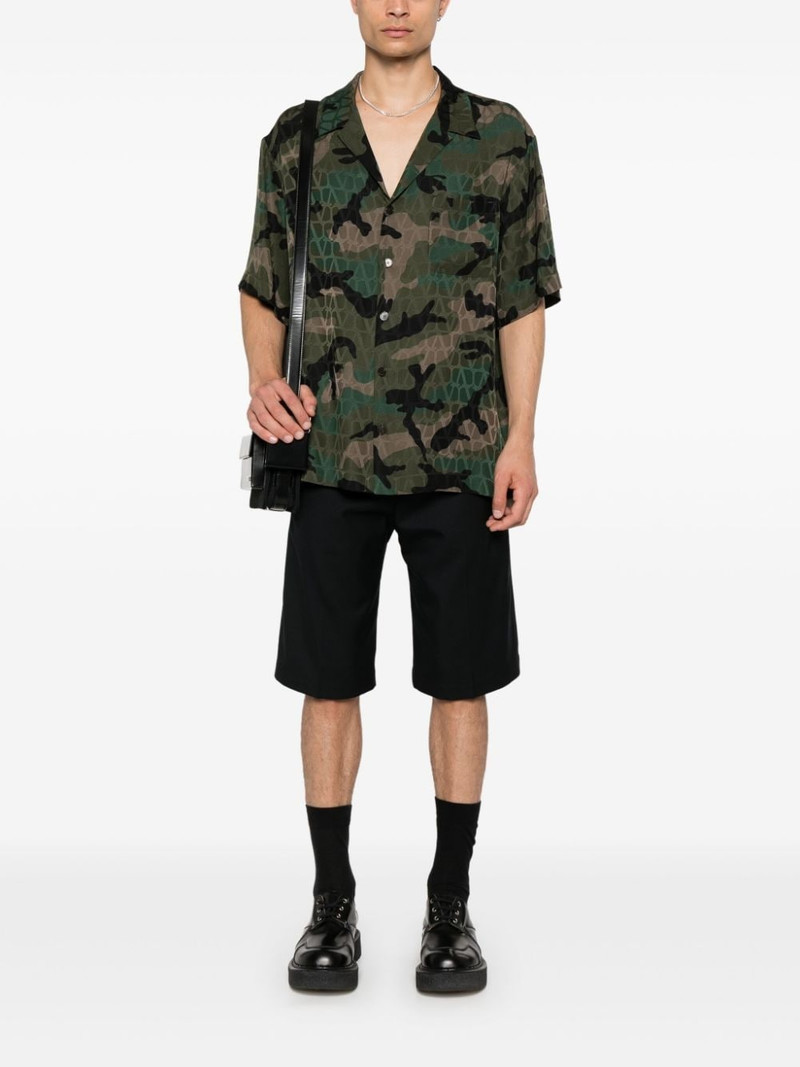 Valentino Toile Iconographe Camouflage shirt outlook