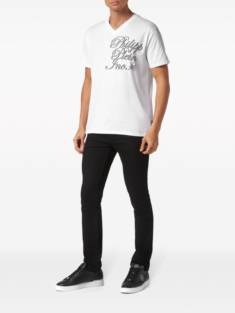 PHILIPP PLEIN logo-print cotton T-shirt outlook