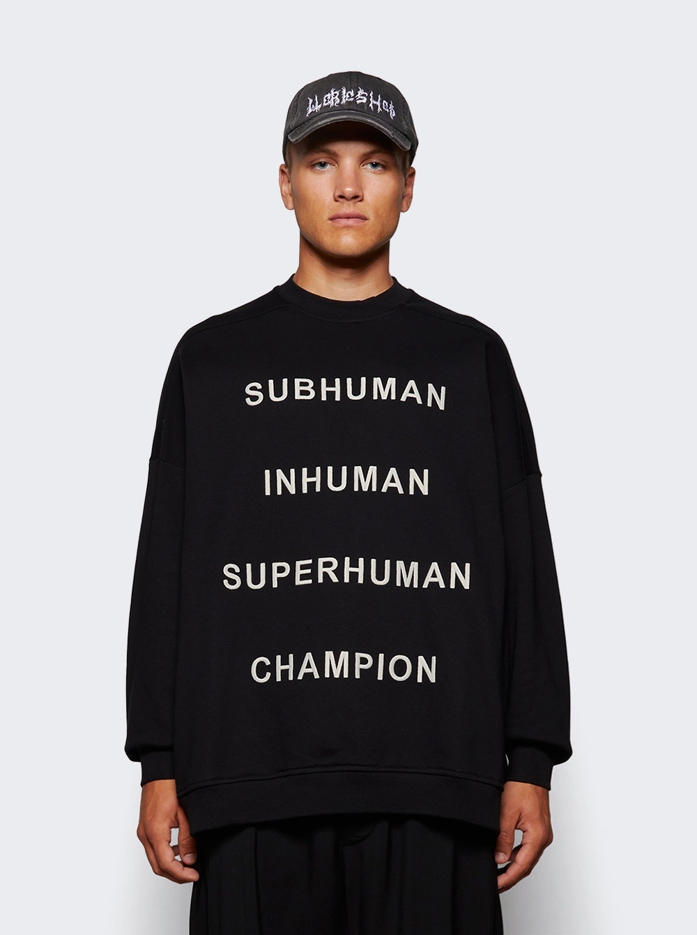 X  Champion Knitted Jumbo Sweat Black - 2