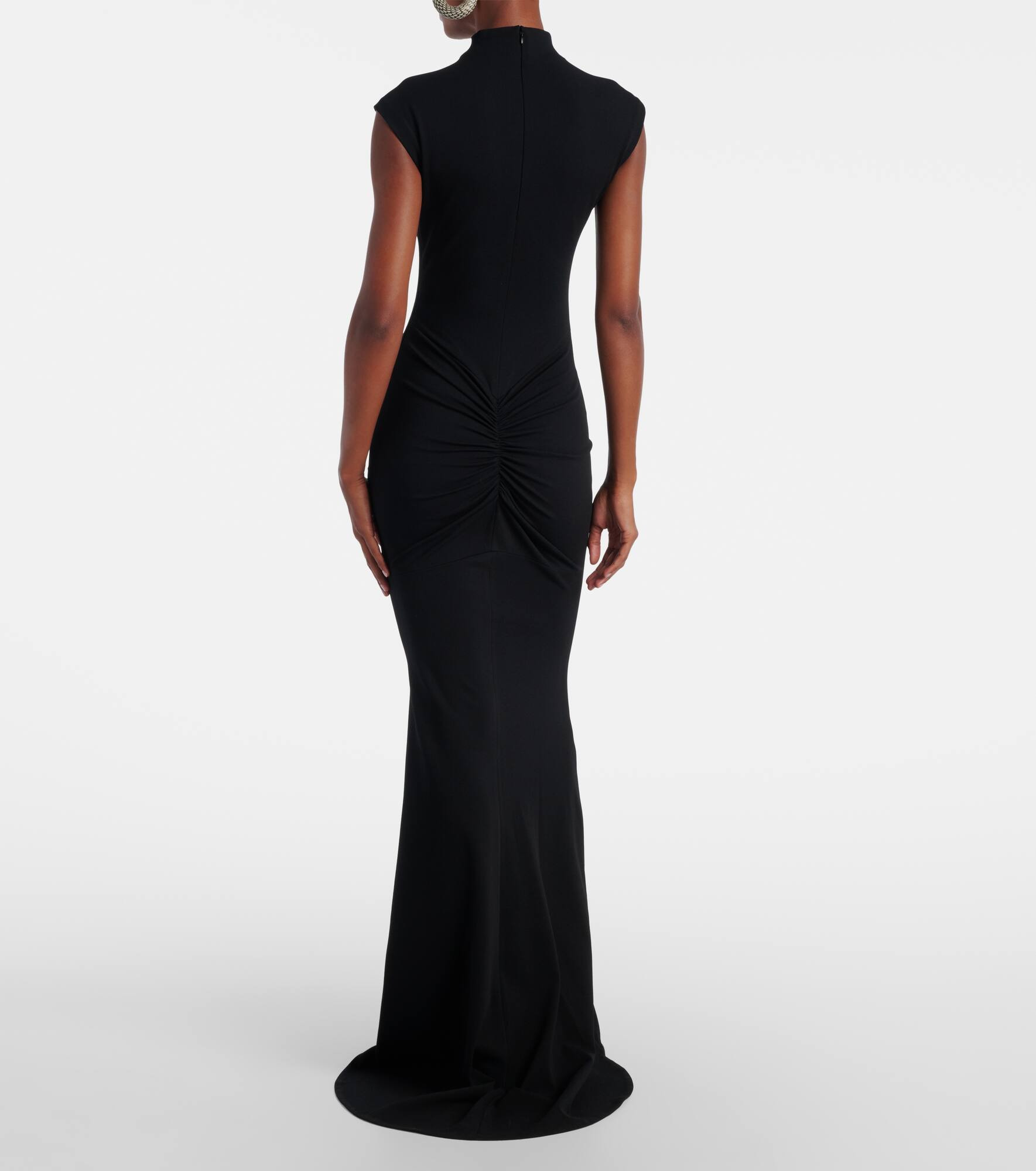 Alba crêpe jersey maxi dress - 3
