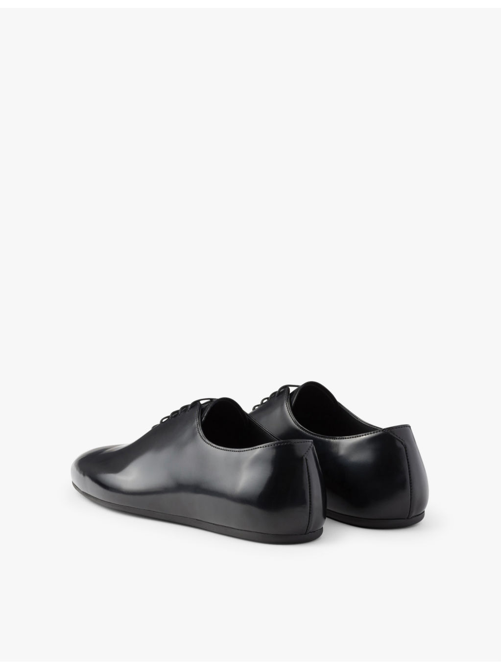 Branded brushed leather brogues - 4