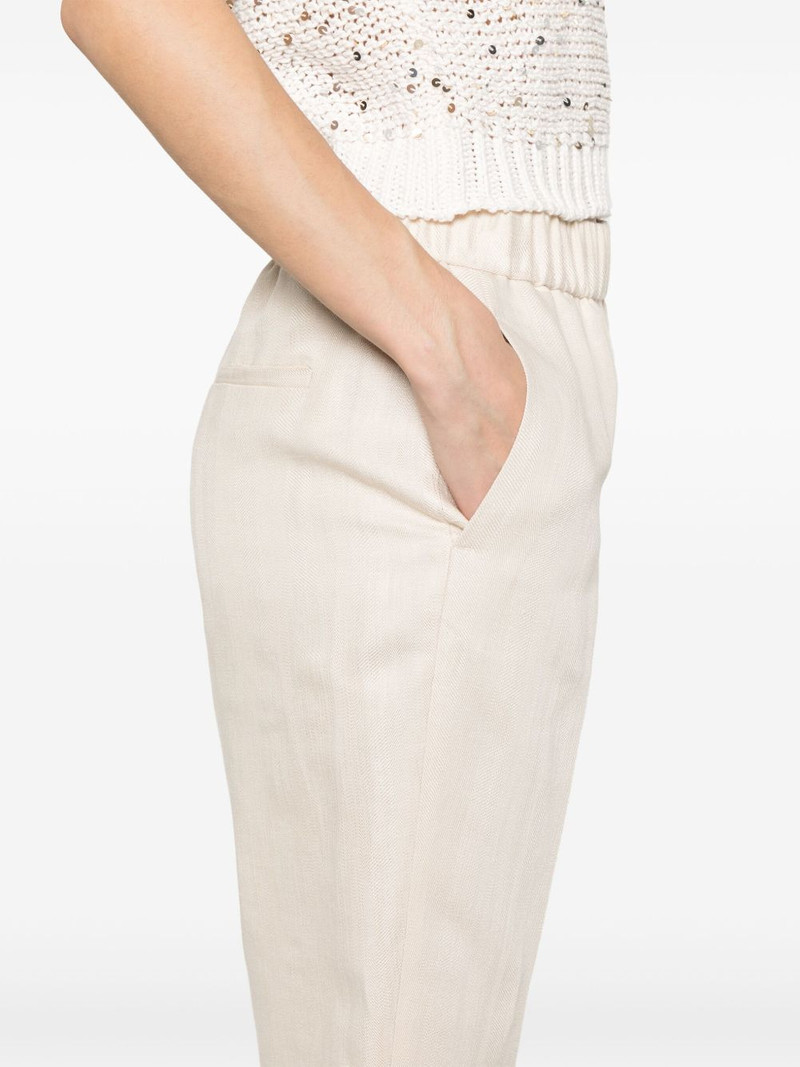 interlock-twill trousers 5