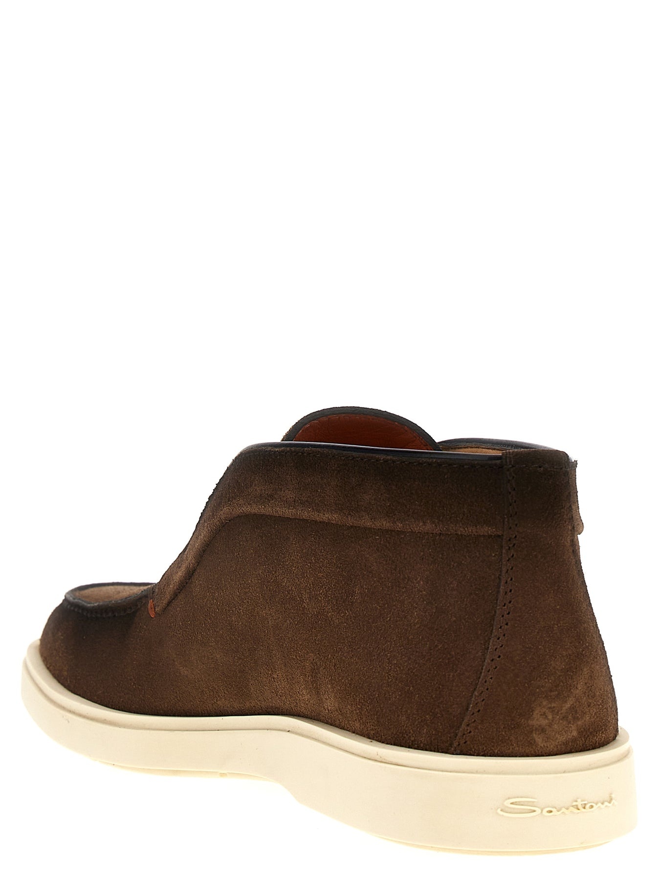 Suede Boots Boots, Ankle Boots Brown - 3