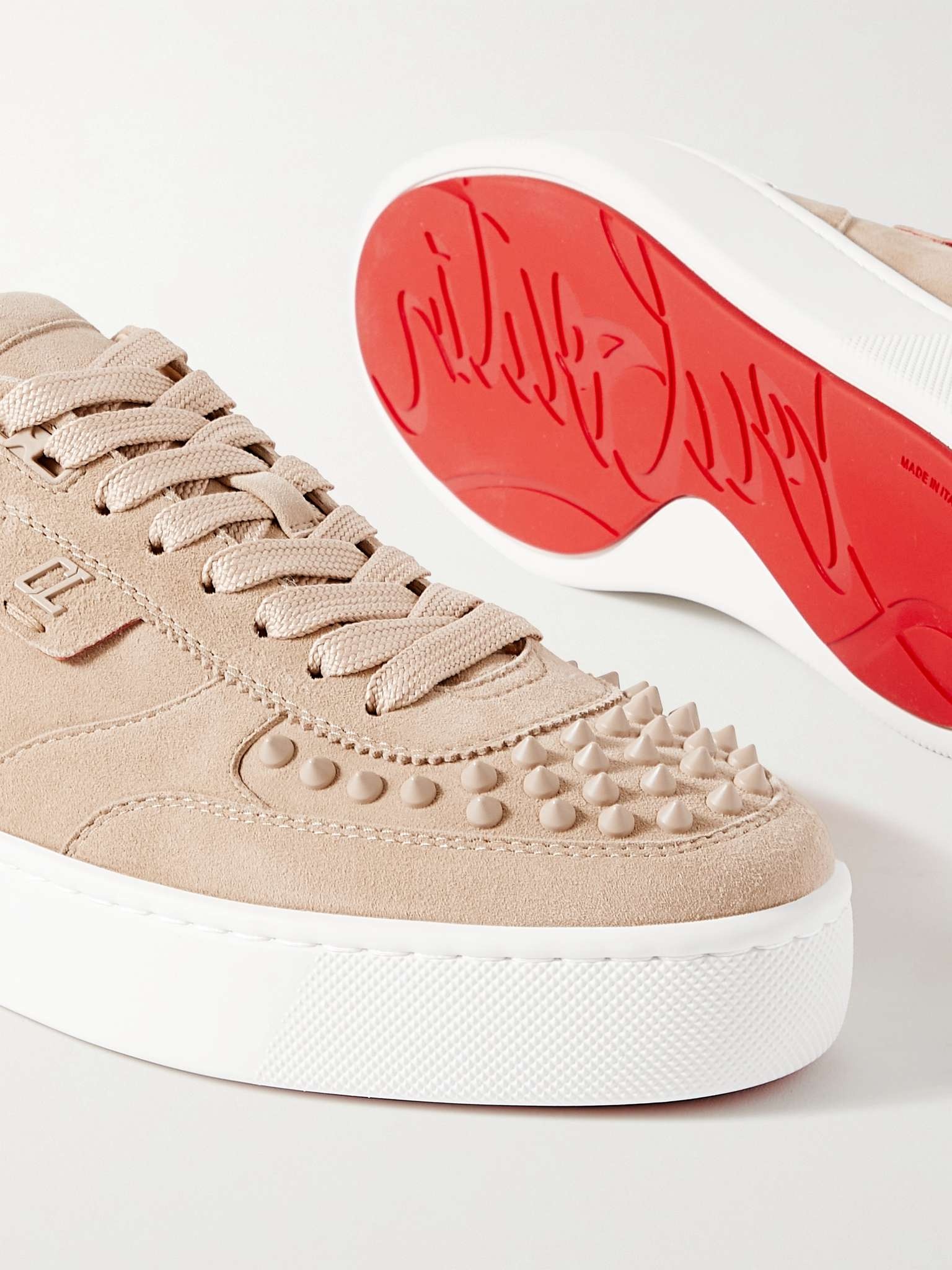 Happyrui Spiked Suede Sneakers - 6