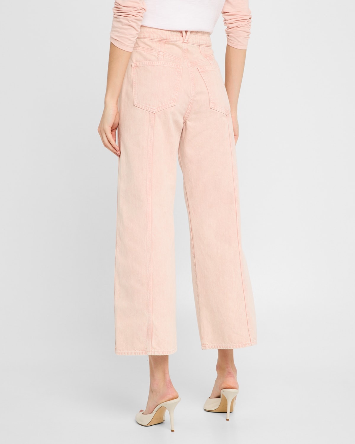 Taylor Crop High-Rise Wide Jeans - 3