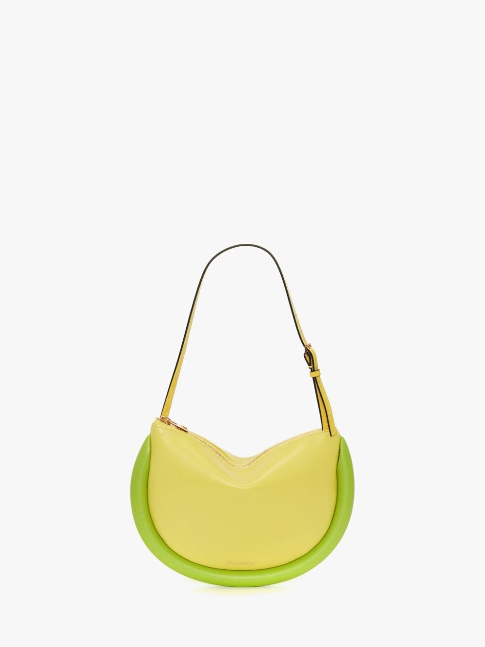 BUMPER-MOON LEATHER SHOULDER BAG - 6