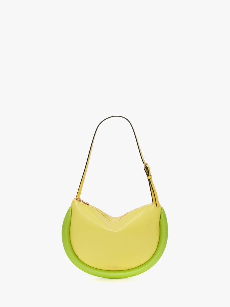 BUMPER-MOON LEATHER SHOULDER BAG 6