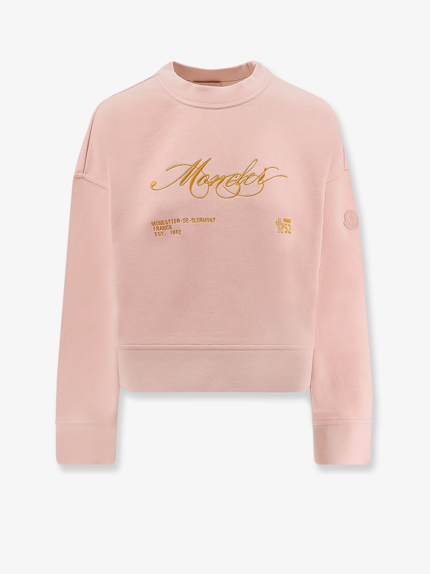 Cotton Sweatshirt With Logo Patch - 1