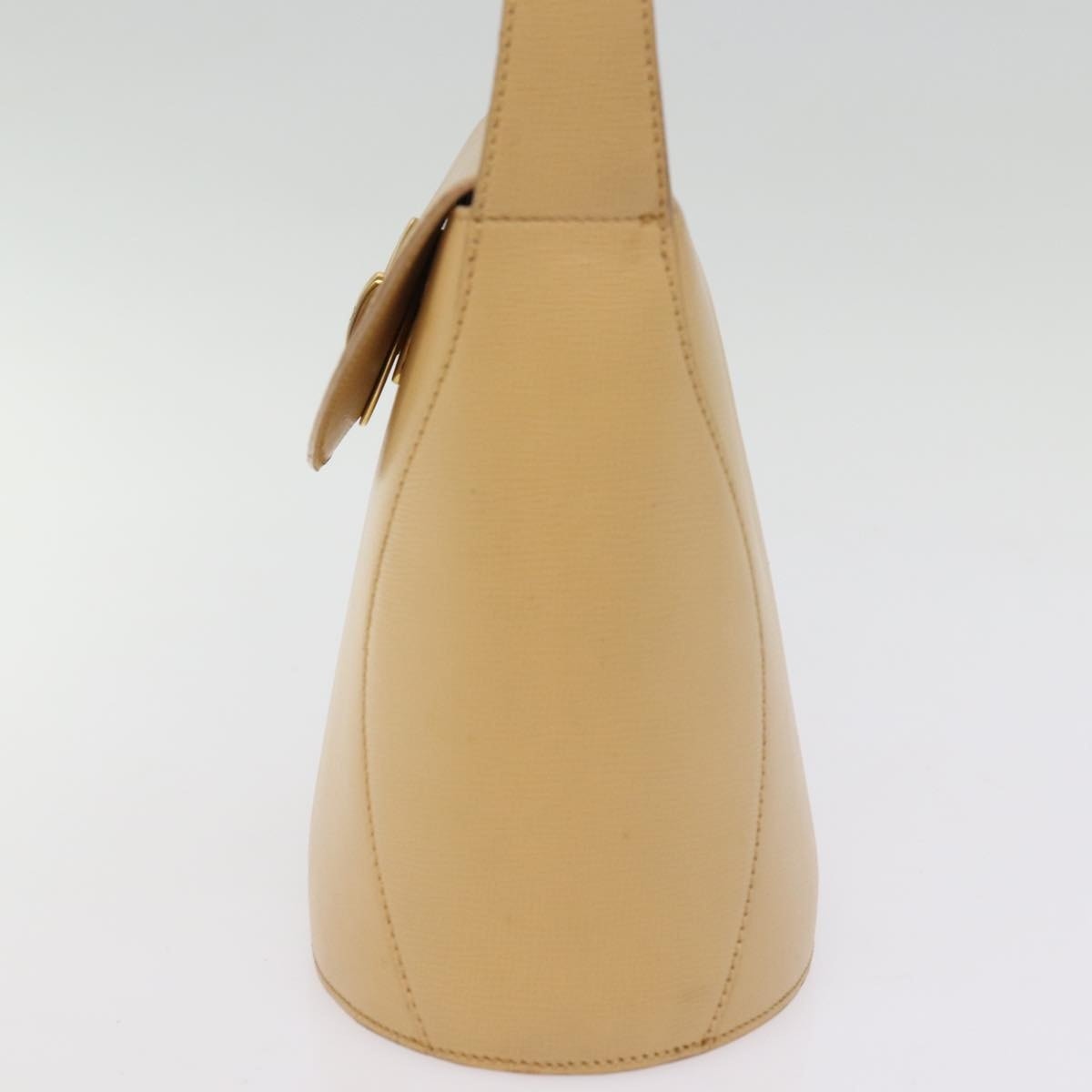 DIOR Hand Bag Leather Beige - 4