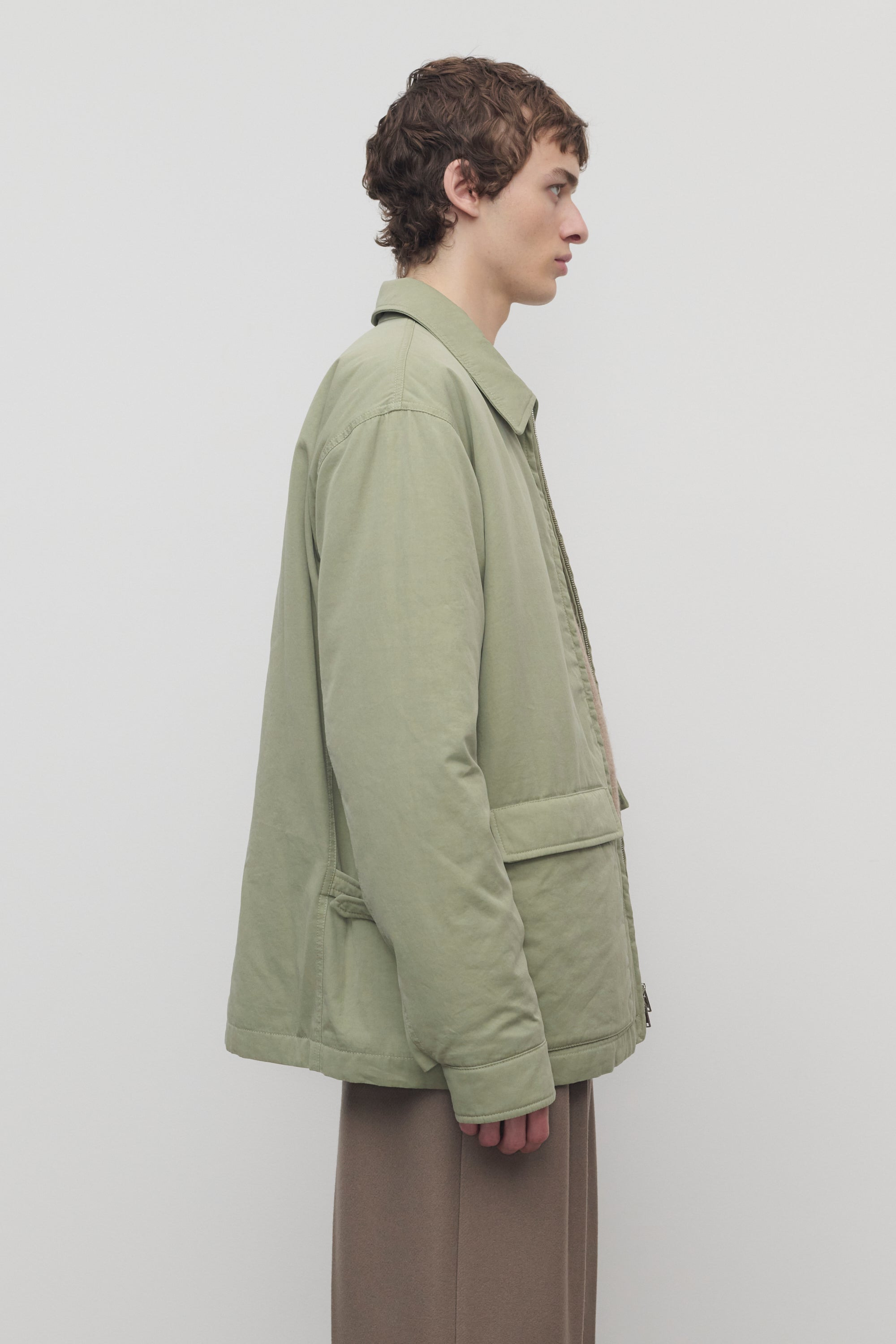 Justo Jacket in Cotton and Cashmere - 4