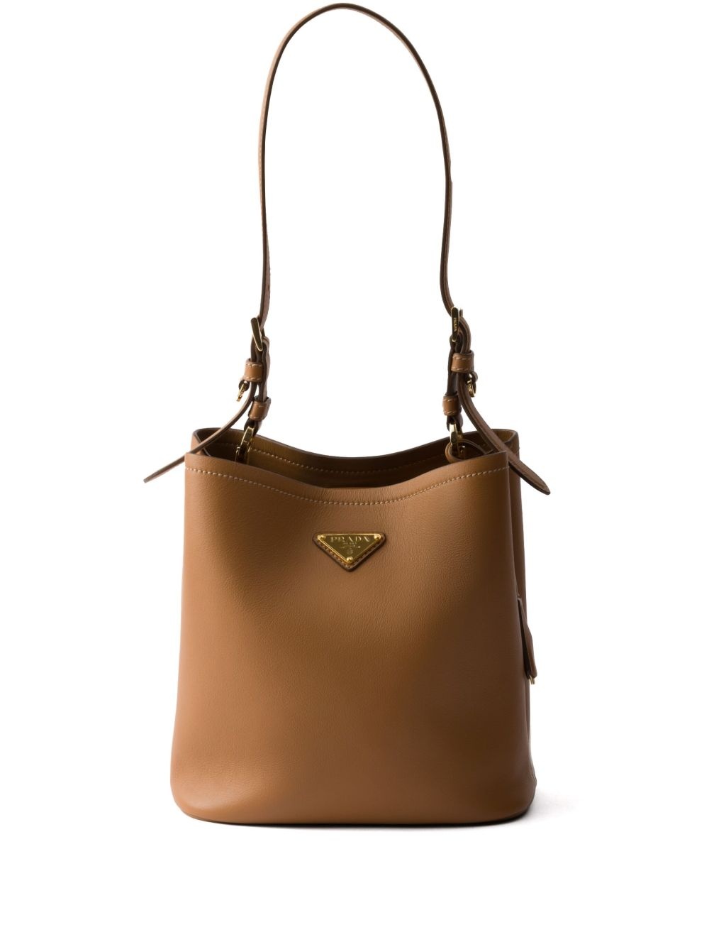 medium leather shoulder bag - 1